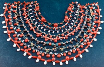 Oude Egyptische kraag, 1e eeuw v.Chr. door Unbekannt