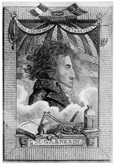 Andre Jacques Garnerin, Franse luchtvaartpionier en de eerste parachutist door Unbekannt
