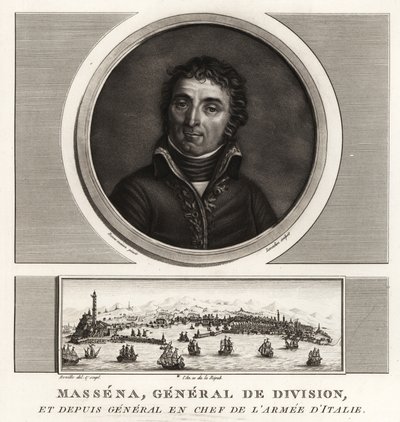 André Masséna, Hertog van Rivoli, Divisiegeneraal, Opperbevelhebber van het Leger van Italië door Unbekannt
