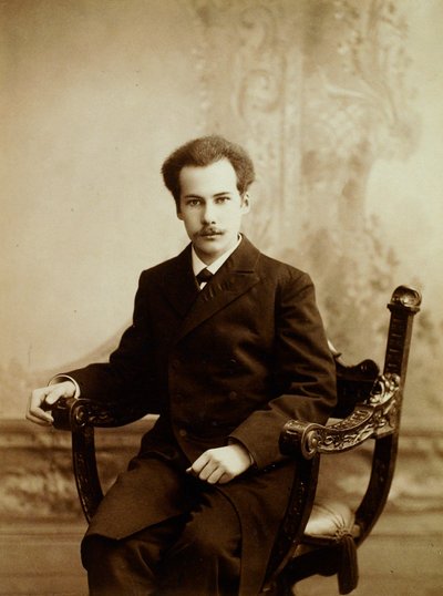 Andrei Bely, Russische romanschrijver en dichter, 1904 door Unbekannt