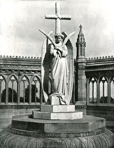 Engel van de Herdenkingsput, Cawnpore, India, 1895 door Unbekannt
