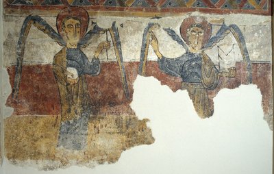 Engelen van Santa Maria de Taüll door Unbekannt