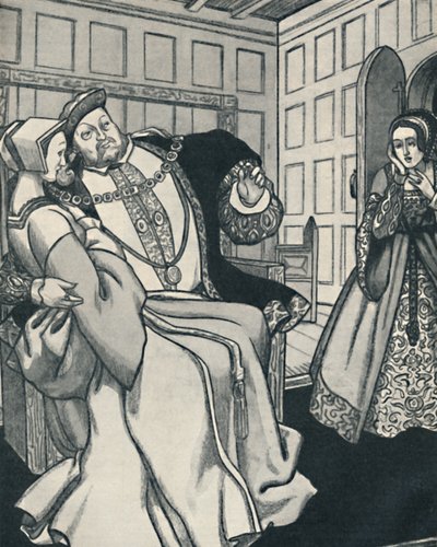Anne Boleyn krijgt een grote schok door Unbekannt