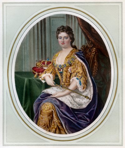 Anne, Koningin van Groot-Brittannië, 1702-1714 1906 door Unbekannt