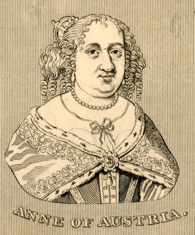 Anna van Oostenrijk, 1601-1666, 1830 door Unbekannt