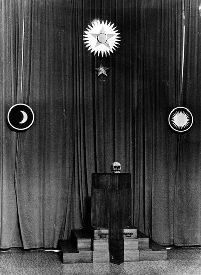 Anti-Maçonnieke tentoonstelling, Brussel, 1941 door Unbekannt