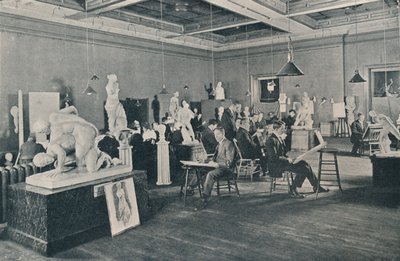 Antieke en levensklassen aan het Ontario College of Art, Toronto door Unbekannt