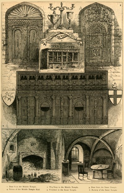 Oudheden van de Tempel, 1897 door Unbekannt