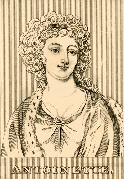 Antoinette, 1755-1793, 1830 door Unbekannt