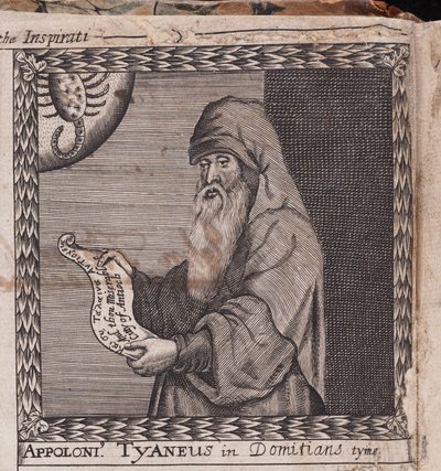 Apollonius van Tyana Uit: De orde van de Inspirati, 1659 door Unbekannt