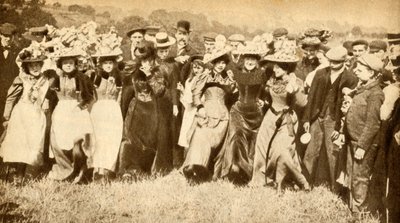 Appy Ampstead op een feestdag, 1900, 1933 door Unbekannt