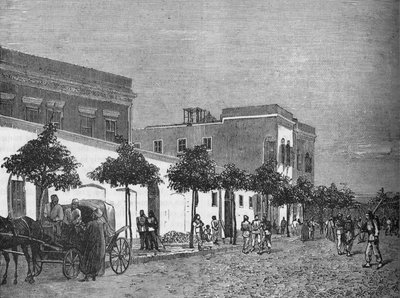 Huis van Arabi Pasha, Caïro, c1882-1885 door Unbekannt