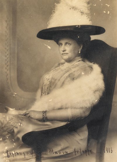 Aartshertogin Maria Josepha van Oostenrijk 1867-1944, prinses van Saksen, 1913 door Unbekannt