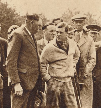 Vurige golfer, 1937 door Unbekannt