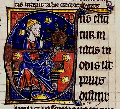 Aristoteles. Uit: Commentarium magnum Averrois in Aristotelis De Anima libros door Unbekannt