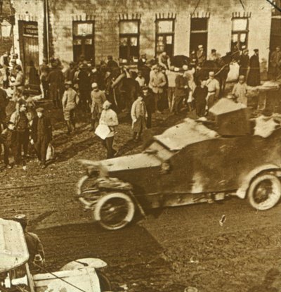 Pantserwagen, Frankrijk, ca. 1916-1918 door Unbekannt