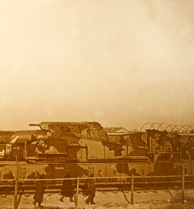 Gepantserde trein, ca. 1914-ca. 1918 door Unbekannt