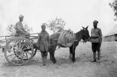 Legerdienstkorps, Howshera, 1917 door Unbekannt