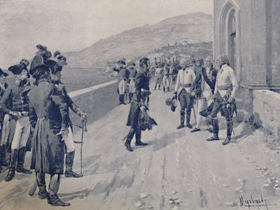 Regeling voor de Overgave van Masséna bij Cornigliano, nabij Genua door Unbekannt