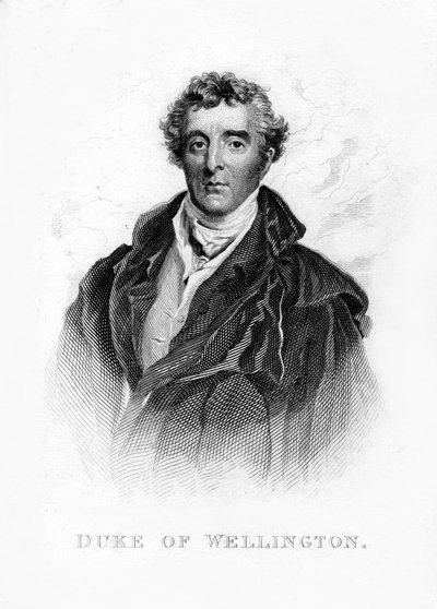 Arthur Wellesley, 1e hertog van Wellington, Britse soldaat en staatsman, 19e eeuw door Unbekannt