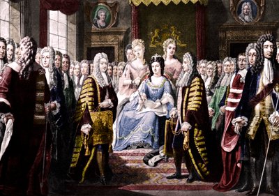 Artikelen van Unie Gepresenteerd door Commissarissen aan Koningin Anne, 1706 door Unbekannt