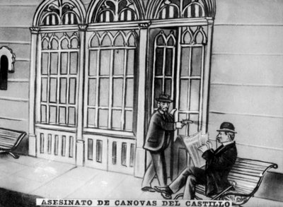 Moord op Antonio Cánovas del Castillo, 1897 door Unbekannt