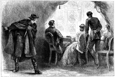Moord op President Lincoln, Washington DC, 1865, ca. 1880 door Unbekannt