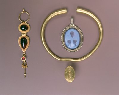 Diverse Griekse en Romeinse sieraden, 4e eeuw v.Chr.-17e eeuw door Unbekannt