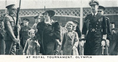 Op het Koninklijk Toernooi, Olympia, 1936-1937 door Unbekannt