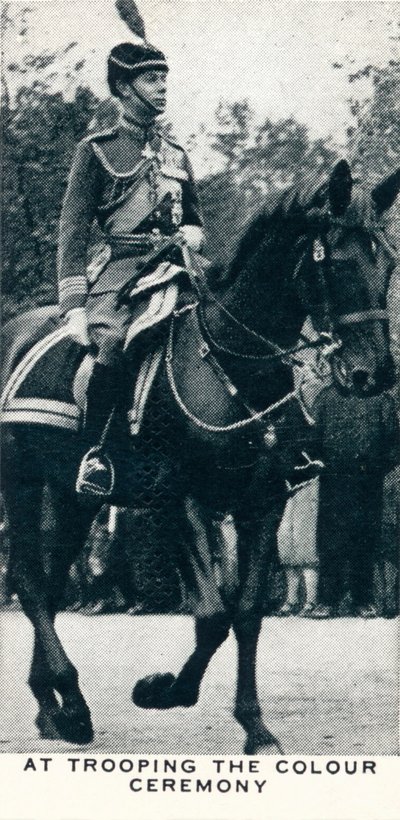 Bij de Trooping The Colour ceremonie, 1932 1937 door Unbekannt