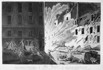 Poging tot moord op Napoleon, 24 december 1800 door Unbekannt