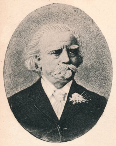 August Manns, 1895 door Unbekannt