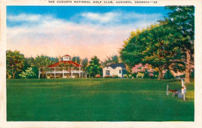 Augusta National Golf Club House door Unbekannt