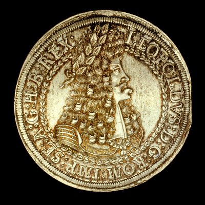 Oostenrijkse munt met afbeelding van Leopold I door Unbekannt