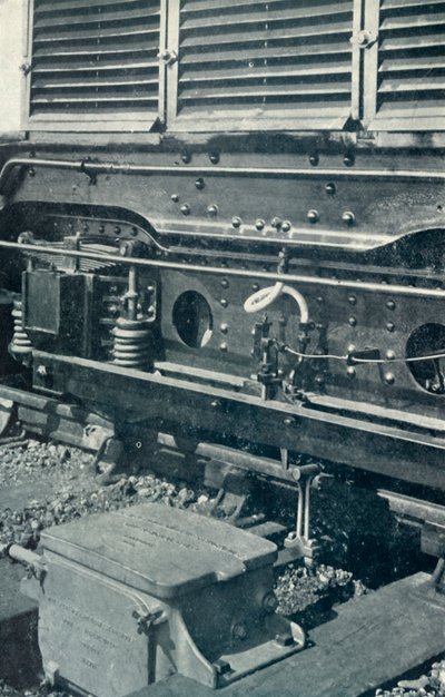 Automatische Trein Stop, 1922 door Unbekannt