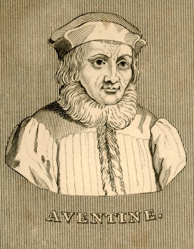 Aventinus, 1477-1534, 1830 door Unbekannt