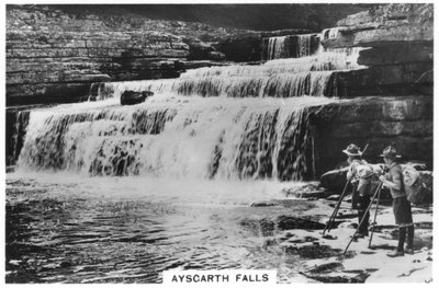 Aysgarth Falls, Wensleydale, Yorkshire Dales, 1937 door Unbekannt