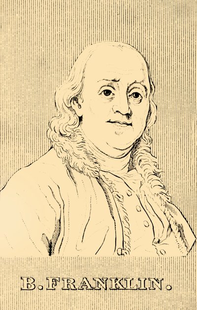 B. Franklin, 1706-1790, 1830 door Unbekannt