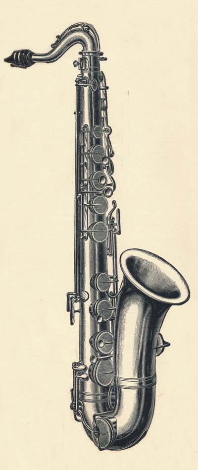 B Tenorsaxofoon door Unbekannt