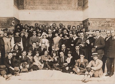 Ballets Russes in Sevilla, Spanje, 1916 door Unbekannt