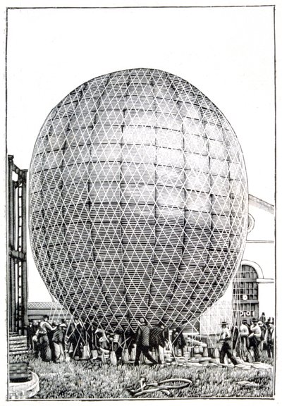 Ballon, 1888 door Unbekannt
