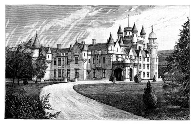 Balmoral Castle, Schotland door Unbekannt