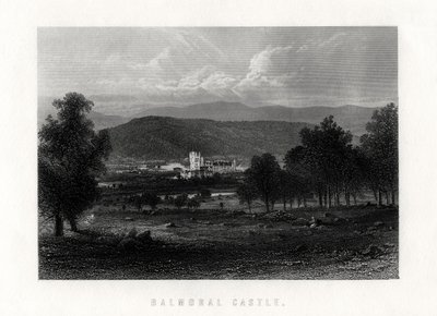 Balmoral Castle, Schotland door Unbekannt
