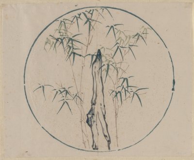 Bamboe en rots, 1368-1644 door Unbekannt