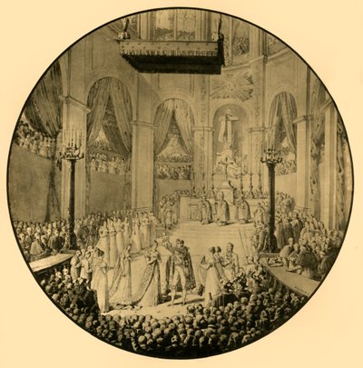 Doop van Napoleon II, Notre Dame, Parijs, 10 juni 1811, 1921 door Unbekannt