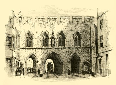 Bar Gate, Zuidzijde, 1898 door Unbekannt