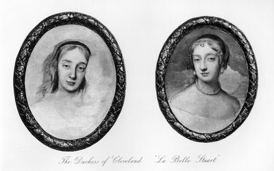 Barbara Palmer, hertogin van Cleveland, minnares van koning Charles II, 1907 door Unbekannt