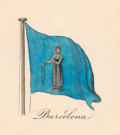 Barcelona, 1838 door Unbekannt