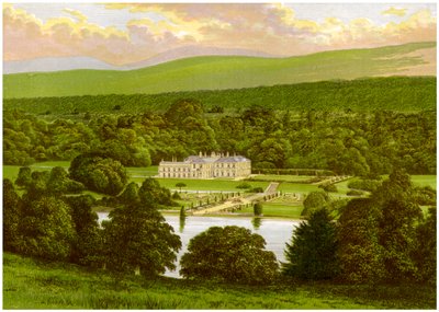 Barons Court, County Tyrone, Noord-Ierland, huis van de Hertog van Abercorn, ca. 1880 door Unbekannt