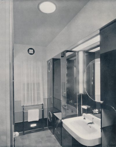 Badkamer voor een man, 1936 door Unbekannt